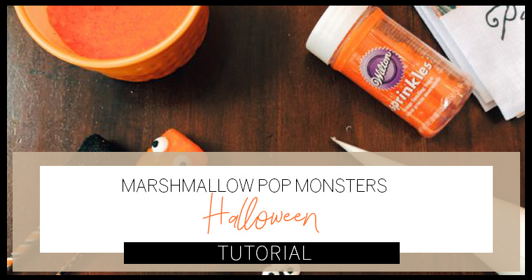 You’ll Love These DIY Halloween Marshmallow Monster Pops & Free Booed Printable