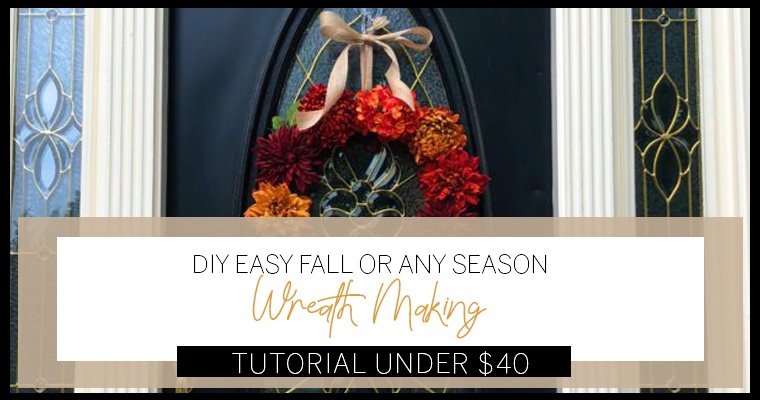 How To Make This Beautiful Fall Wreath Your Neighbors Love