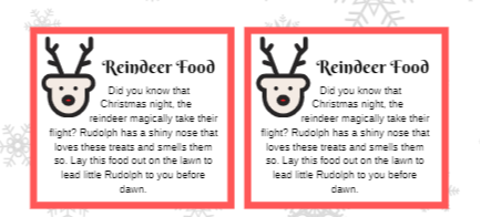 Don’t Forget To Feed The Reindeer! Free Printable You’ll Love | The ...