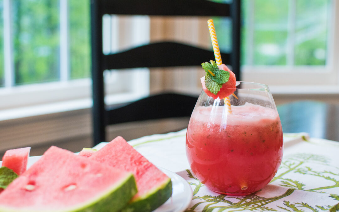 Easy & Refreshing Summertime Watermelon Mint Mojitos